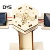 DIY Solar Künstlicher Satellit Modellbausatz Pädagogisches handgemachtes Holzpuzzle Satellitenmodell Kinder Wissenschaftliche Erkundungsprojekte STEM Spielzeug Weltraumliebhaber