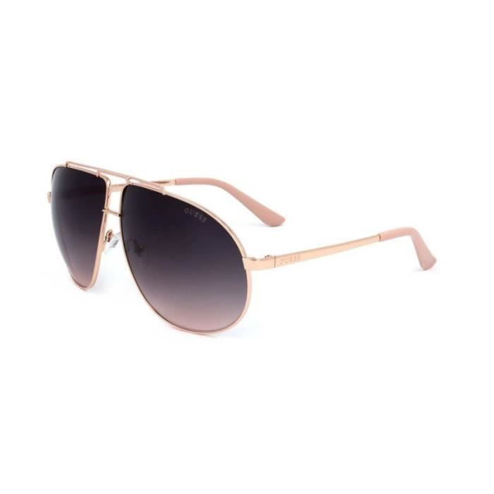 Lunettes de soleil - Guess - GU5208 - Shiny Rose Gold - Protection UV400 - Style Tendance