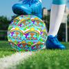 Sprunki Game Print Size 5 Soccer Ball, PU Wear Resistant Football for Match Training and Daily Practice, Birthday Gift for Soccer Fans