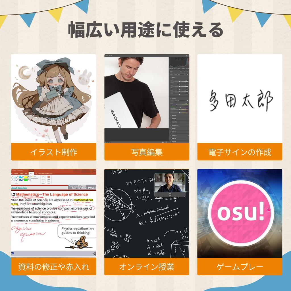 GAOMON S620 Inch Pen Tablet with 8192 Pressure 4 Shortcut and Compatible with and Perfect for and Online Perfect for Beginners 6.5x4 Levels, Keys,