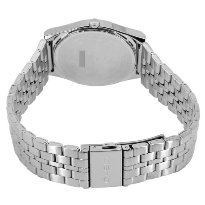 Montre Casio - Mixte - MTP-B145D-2A2VEF - Argent - Acier inoxydable - 35 mm - 5 bar
