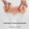 Women's Coral Fleece Hooded Bathrobe, Long Sleeve, Ultra-Absorbent and Thickened, Perfect for Home Use in Autumn and Winter
