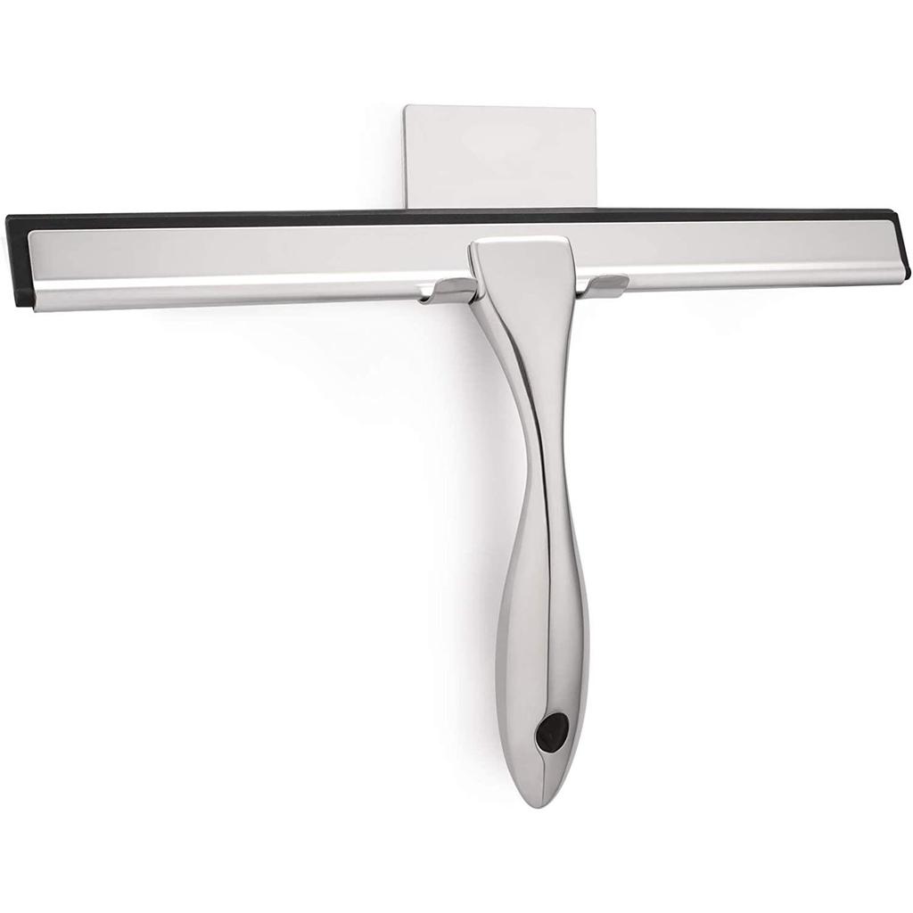 All-Purpose Shower Squeegee for Shower Doors, Bathroom, Window and Car Glass - Bronze, Stainless Steel