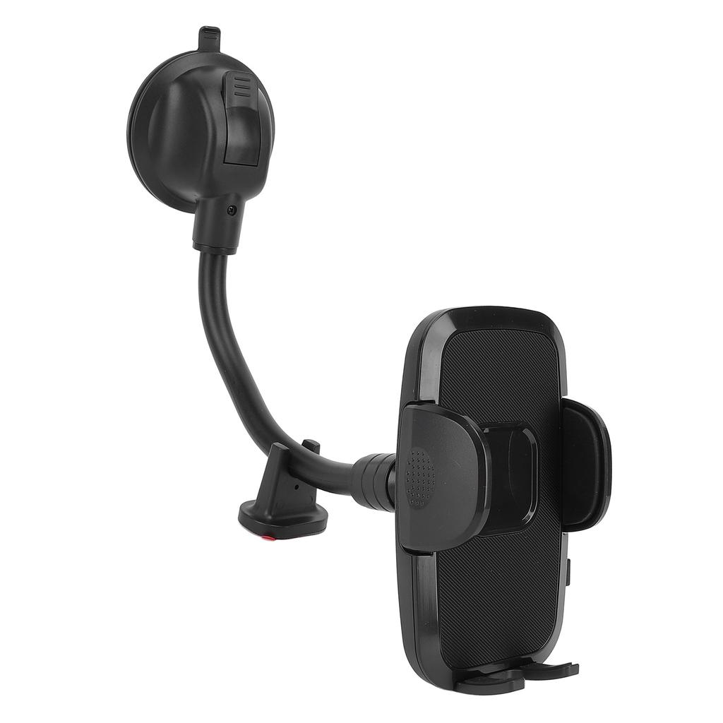 Car Phone Holder Extended Hose 360 Degree Rotation Phone Holder Suction Cup Car Phone Mount for