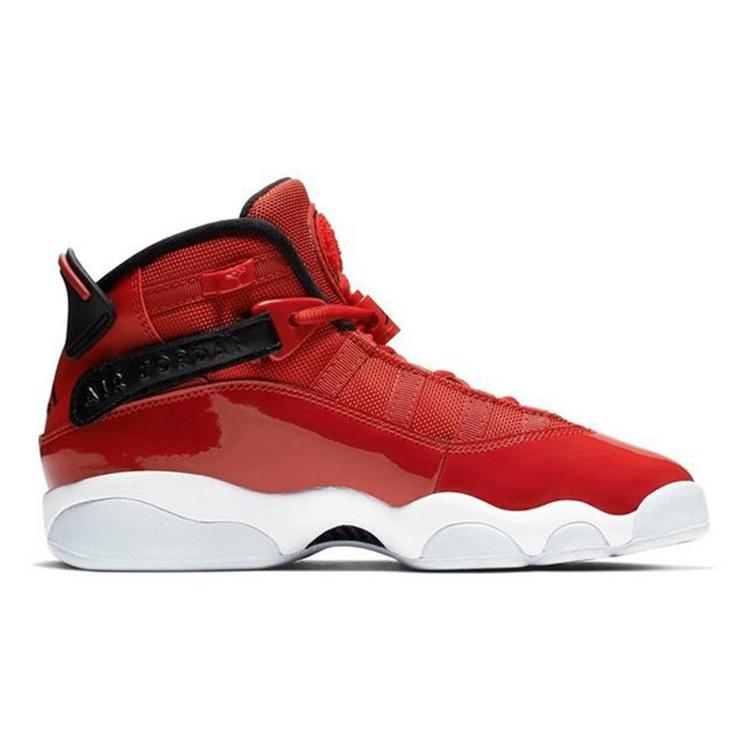 (GS) Air Jordan 6 Rings 'Gym Red' Infantil 323419-601