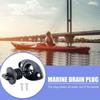 1PC Marine Drain Plug Nylon Oval Transom Bung Hull Hole Drainage Sealing Plugs For Kayak Canoe Peddle Marine Boat Accessories
