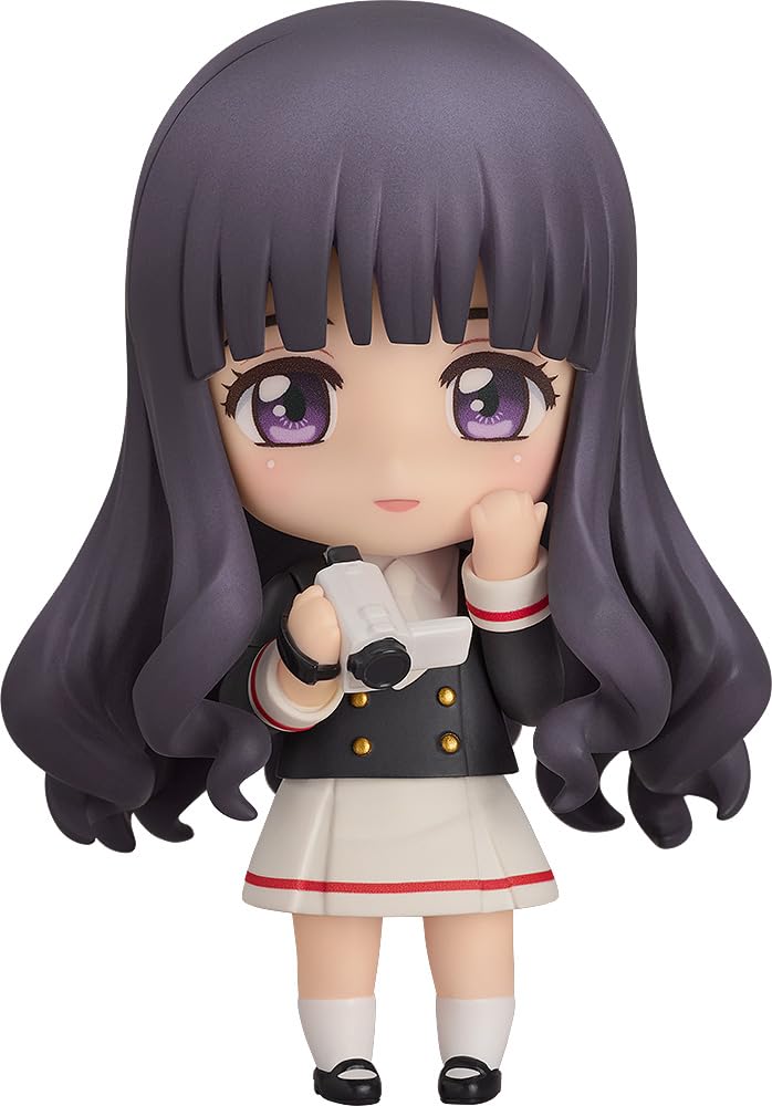 

GOOD SMILE COMPANY Nendoroid Cardcaptor Clear Card Arc Daidouji Tomoyo Tomoeda Junior High School Uniform plastic painted action figure Sakura Ver. белый