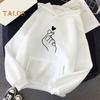 Felpa con cappuccio unisex autunno inverno polsino orlo elastico ampia tasca applicata spessa felpata ampia tinta unita stampata cappuccio coulisse coppia top