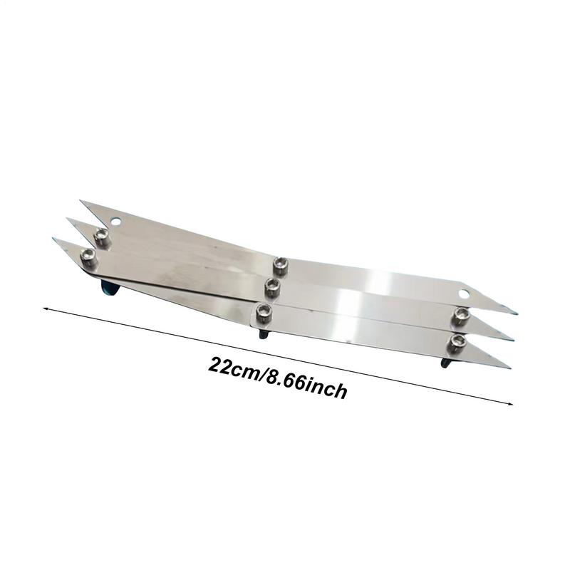 Center Finder Metal 3-Point Center Point Locator for Quickly Precise Measurements Woodworking Center Finder Marking Tools