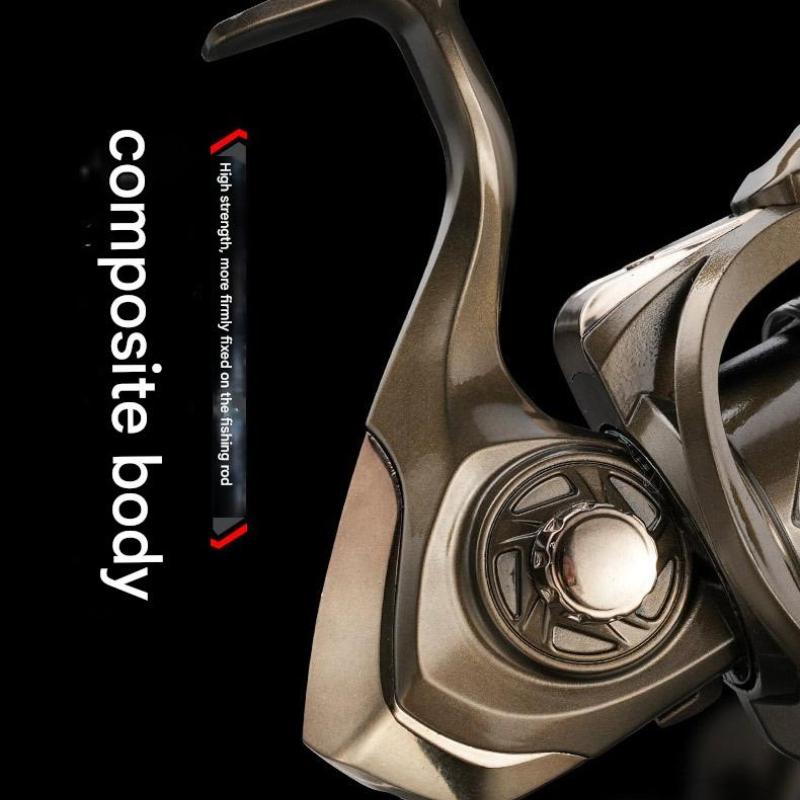 Mavllos BM Carp Fishing Reel CNC Metal Rocker Arm 5.2:1 High Speed Brake Force 15KG Deep Sea Long-distance Sea Fishing Reel