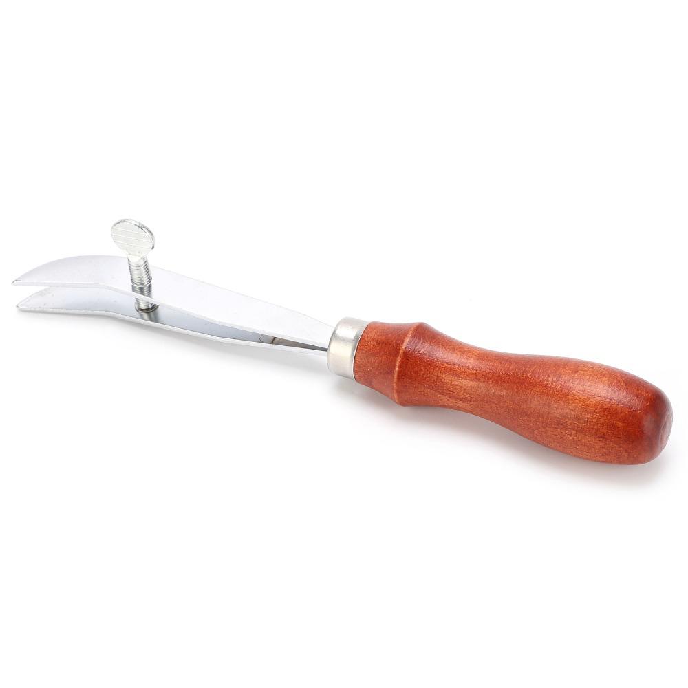 7.5 inch Leather Creaser Width Adjustable Leather Craft Tool  for DIY Leathercraft Projects