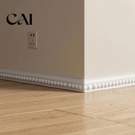 Decorative Mirror Border Strip Flexible Wall Molding Trim, Easy Peel And Stick Self-Adhesive Molding, 3D DIY Furniture Edge Guard Beaded Design