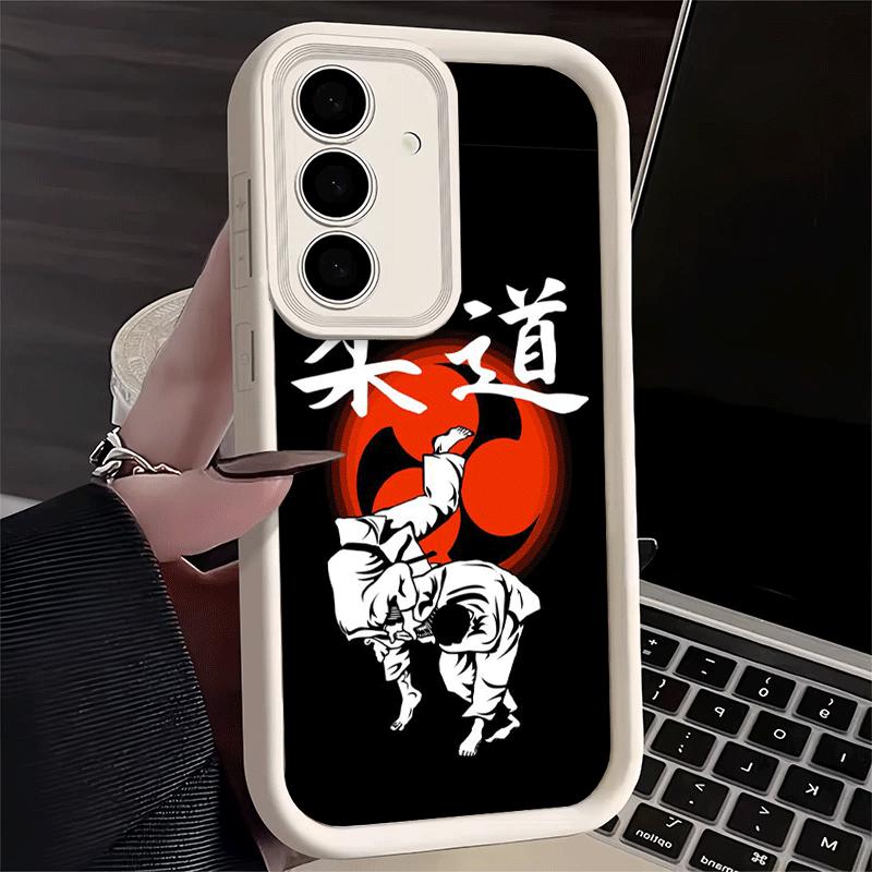 Phone Case for Samsung Galaxy A17 A16 A15 A14 A13 Judo Jiu Jitsu BJJ Brazilian A56 A36 A26 A55 A35 A25 A54 A34 A24 A53 A33 A23 A