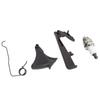 Benzin-Kettensäge Zündkerzen-Kit ABS Eisen Gashebel Zündkerze für Husqvarna 340 345 346XP 350 351 353 357XP 359
