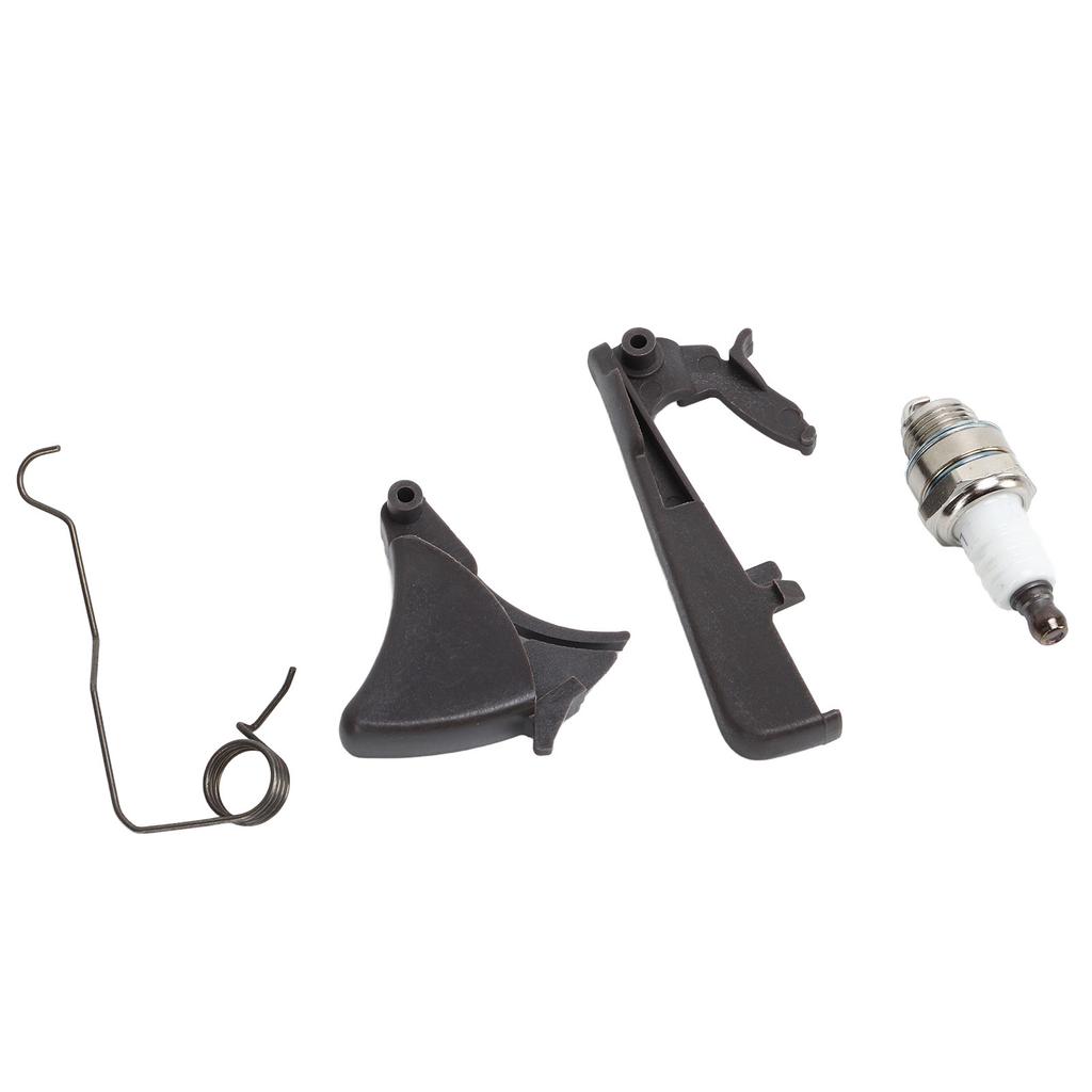 Benzin-Kettensäge Zündkerzen-Kit ABS Eisen Gashebel Zündkerze für Husqvarna 340 345 346XP 350 351 353 357XP 359