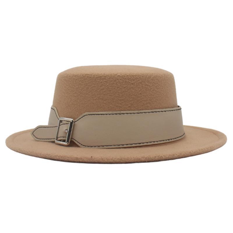 Wool Felt Beret For Women Men With Sunproof Breathable Waterproof Stylish Fashion Accessory For Spring Summer