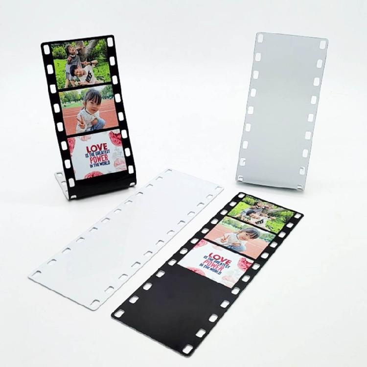 Sublimation Blank Photo Frame DIY Aluminum Picture Frames Tabletop Ornaments