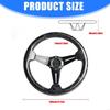 2025 New Ergonomic 14 Inch Automotive Steering Wheel Featuring Forging Carbon Fiber Materials And Alloy Spokes For Vehicle