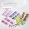 Nail Art Colorful Macaron Steel Beads - 6-Grid Box for Nail Decorations