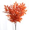 Simulation of green plant leaves, bundle of Lingxiao leaves, wedding bouquet set simulation leaf decoration