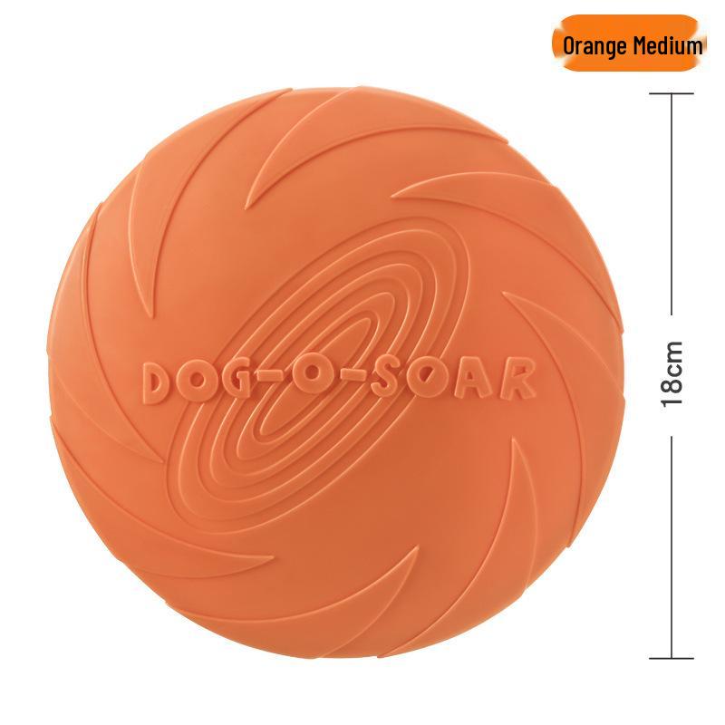 DOG-O-SOAR Chew-Resistant Floating Dog Frisbee Toy