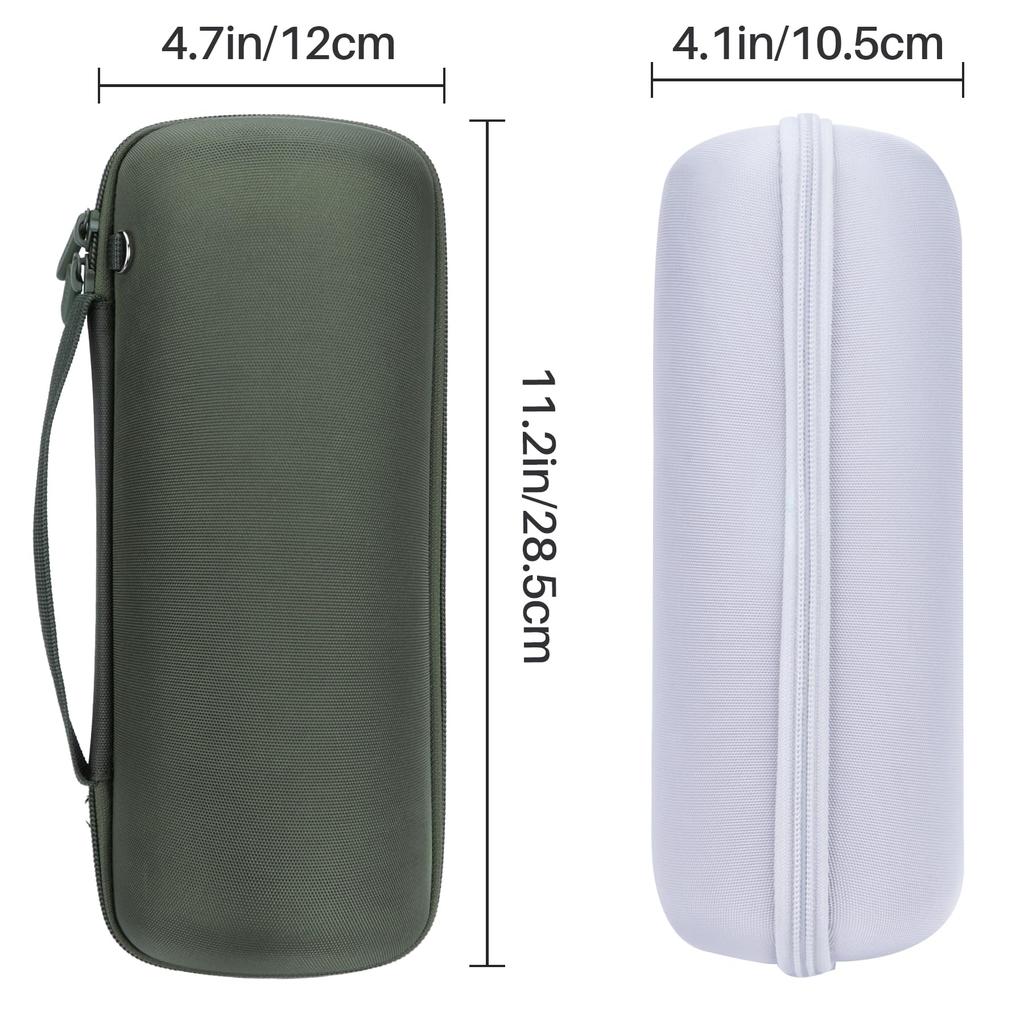 Lebakort Storage Case Compatible with CHARGE5 and CHARGE4 Waterproof Portable Bluetooth Speakers (Black Case)