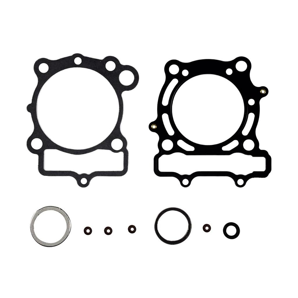 Top End Head Gasket Kit for Kawasaki KX250F 2004-2008 for Suzuki Rmz250 2004-2006 Dirt Bike Engine Gasket Valve Seal O-Ring Set Kit New OR3983