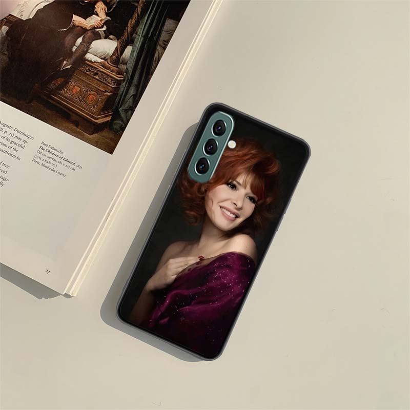 Mylene Farmer Phone Case for Samsung A54 A14 A24 A34 A17 A37 A57 A55 A35 A25 A15 A07 A05S A04S A12 A22 A32 A52S A72 Galaxy Note