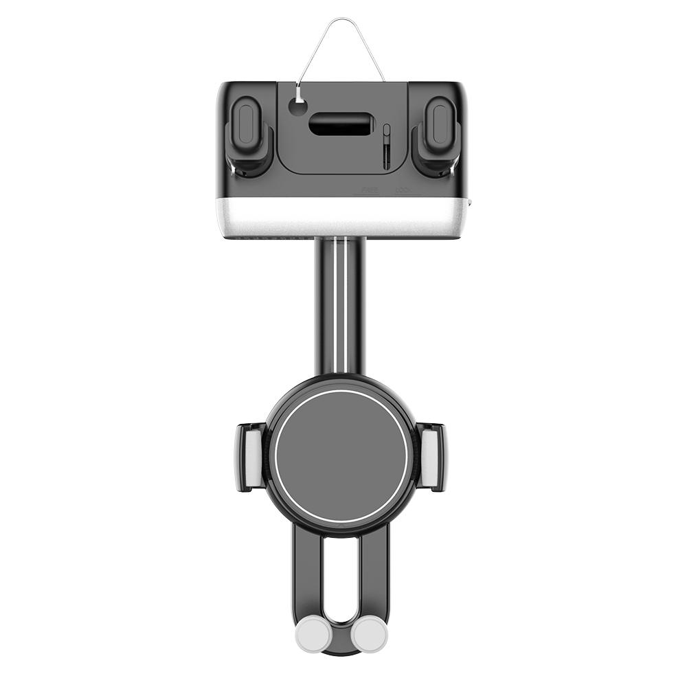 H256 Car Rearview Mirror Phone Holder 360 Degree Rotation Cellphone Navigation Bracket