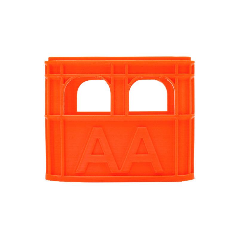 

Beer Crate Battery Holder Creative Novel Storage Box Aesthetic Art Desktop Organizer Suitable for AA/AAA/9V/18650 Batteries