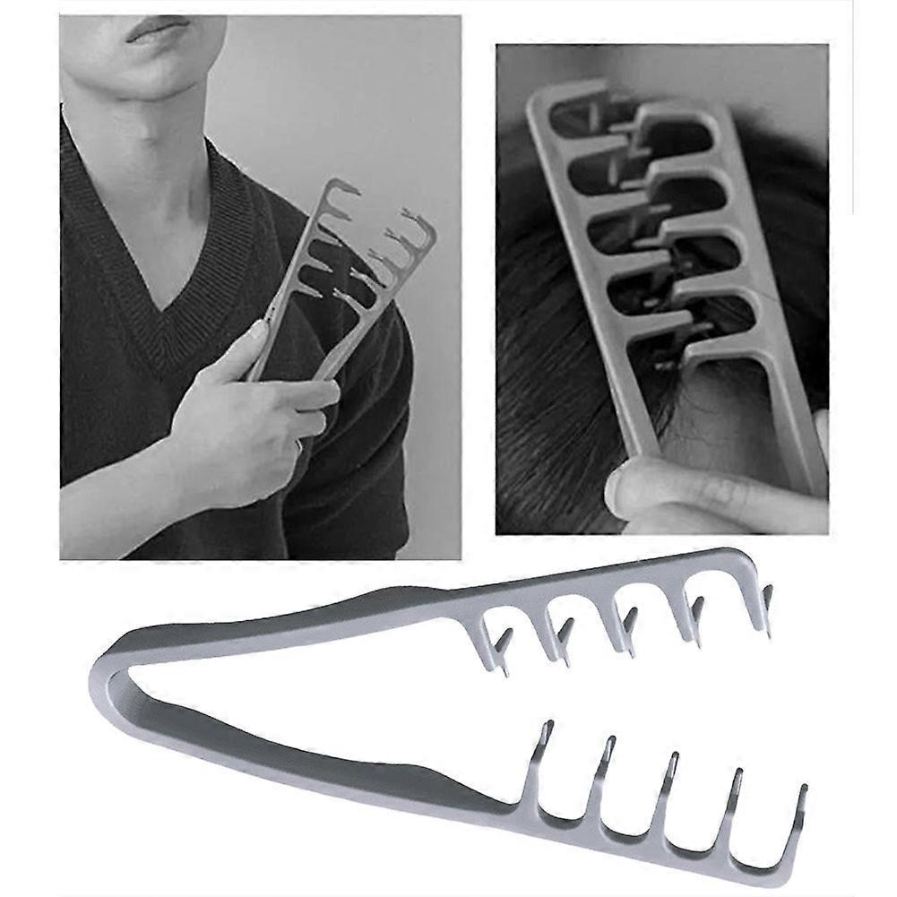 Volumizing Wide-Tooth Hair Styling Comb Waves Increase Volume Scalp Massage Fluffy Hairstyle Comb