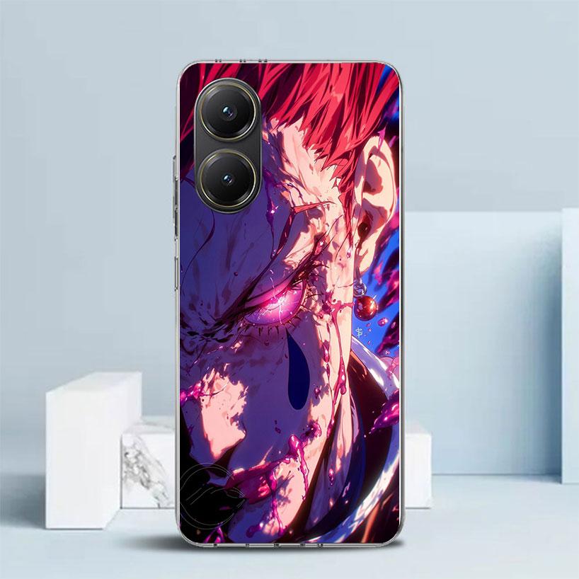 Huner X-Hunters Hisoka Phone Case For Xiaomi Poco F7 Ultra X5 X6 X7 Pro M7 Redmi 15C 15 13C 13 12C 12 10C 10 10A 9 9C 9A 9T Cove