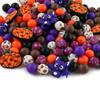 44 Pcs/Lot Mixed Style Silicone Beads Halloween Series Silicone Focal Bead Flower DIY Jewelry Handmade Accessories