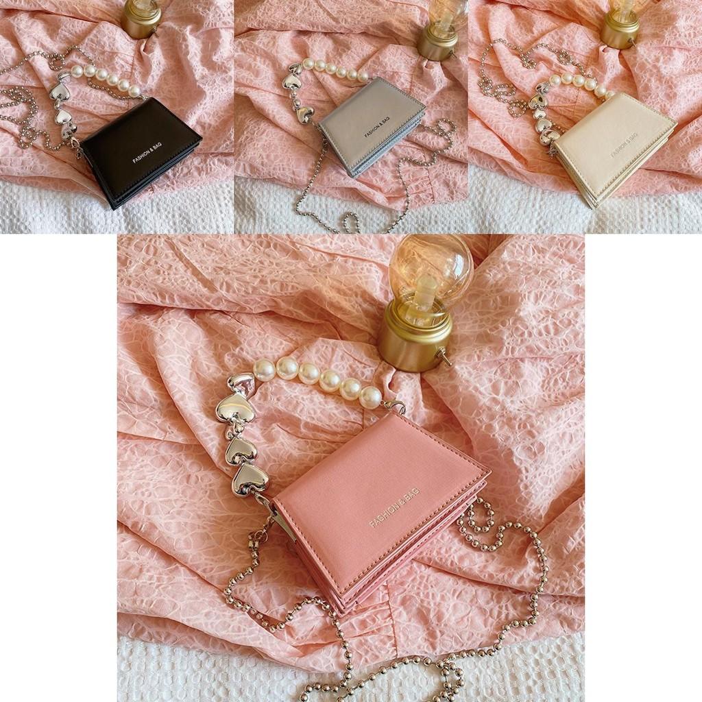 Mini Summer Fashion Chain Crossbody Bag Stylish Pu Leather Casual Shoulder Bag