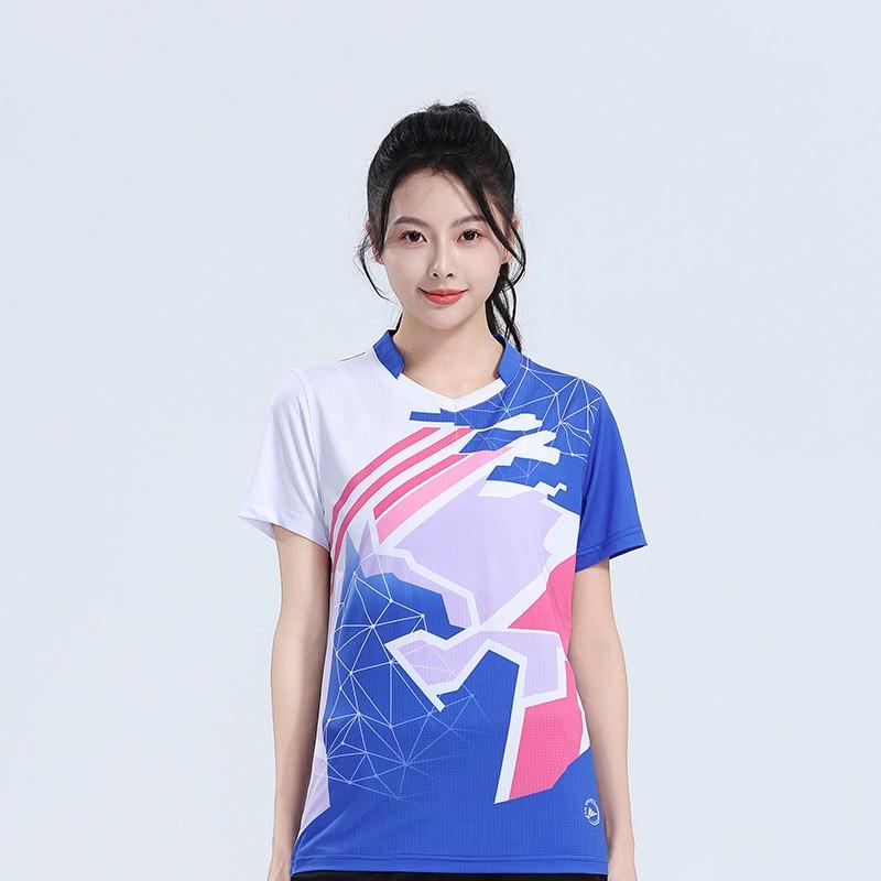 Badminton Shirts Set Quick Dry Breathable Team Uniforms Training Competition