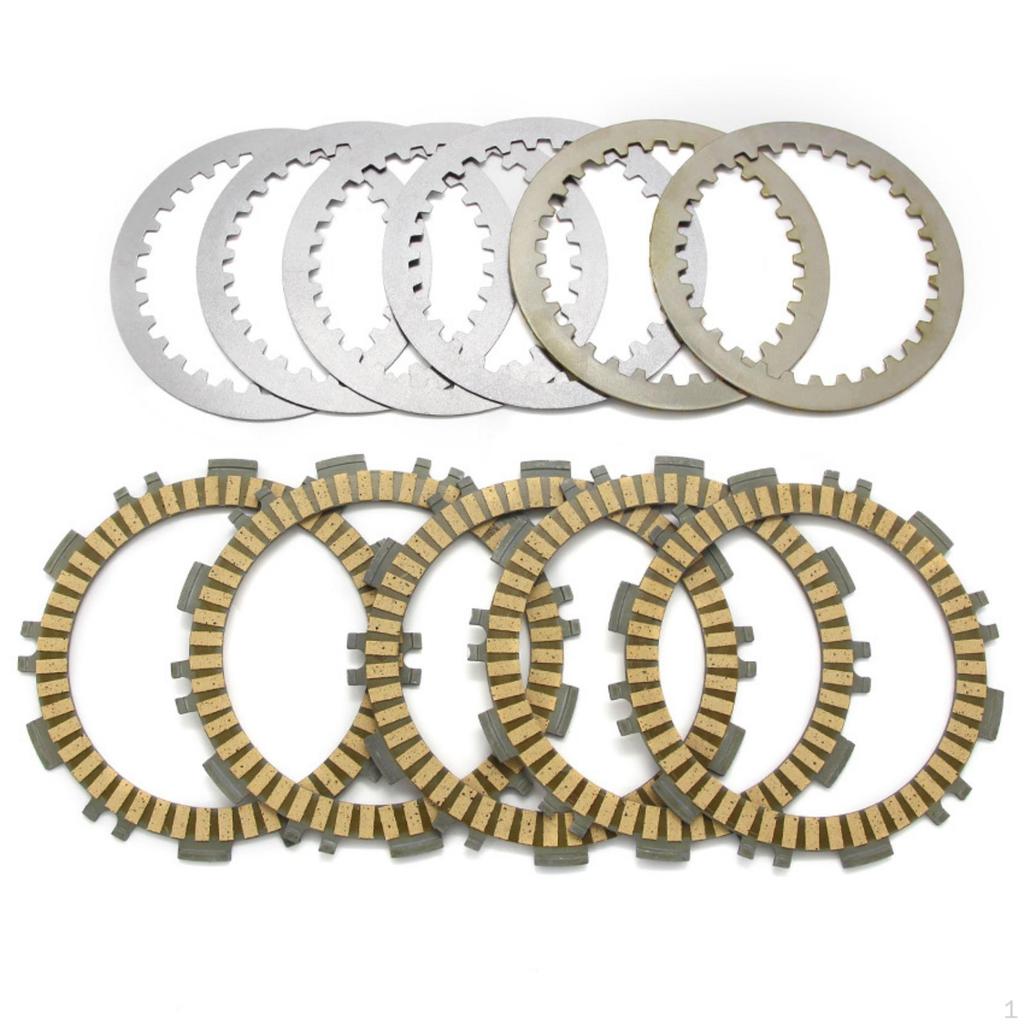 11 Pieces Clutch Plate Kit Replacement Motorcycle Plates Specific Fit