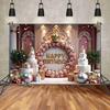 Fundal Decorațiune Petrecere de Ziua de Naștere   Fundal cu Model de Trandafiri   Fundal Foto