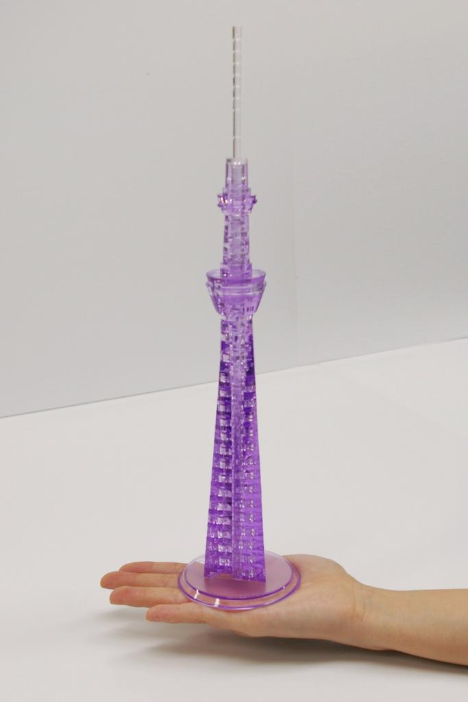 Krystalické puzzle 62 dílků Tokijský styl Miyabi 50143 Skytree(R)