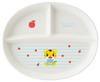 Skater XP17 Lunch Shimajiro Border Made In Japan Dishwasher-Safe Plate, Design,