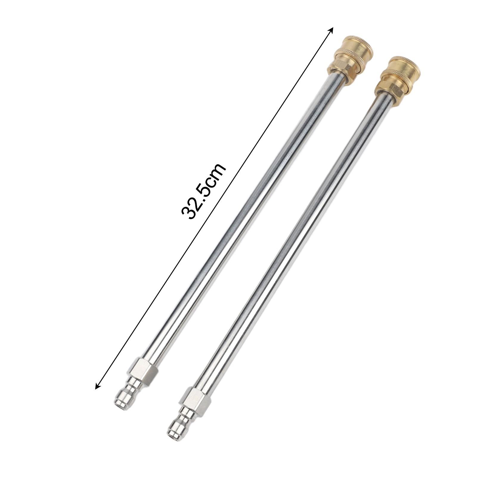 Cleaning Solution Dual Length Extension Rods for High Pressure Use 2PCS 32.5CM
