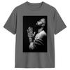 Musician Fally Ipupa Printed T-shirt Men and Women Summer Cotton Y2K Clothing Short Sleeved Tops Fan Gift