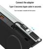 Tesla Model 3/Y Sliding Cover Dustproof Expansion Dock with 45W PD Fast Charging