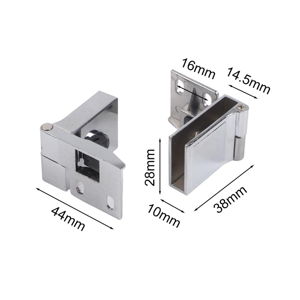 6-8mm Glass Compatible Glass Cabinet Hinge Glass Door Hinge