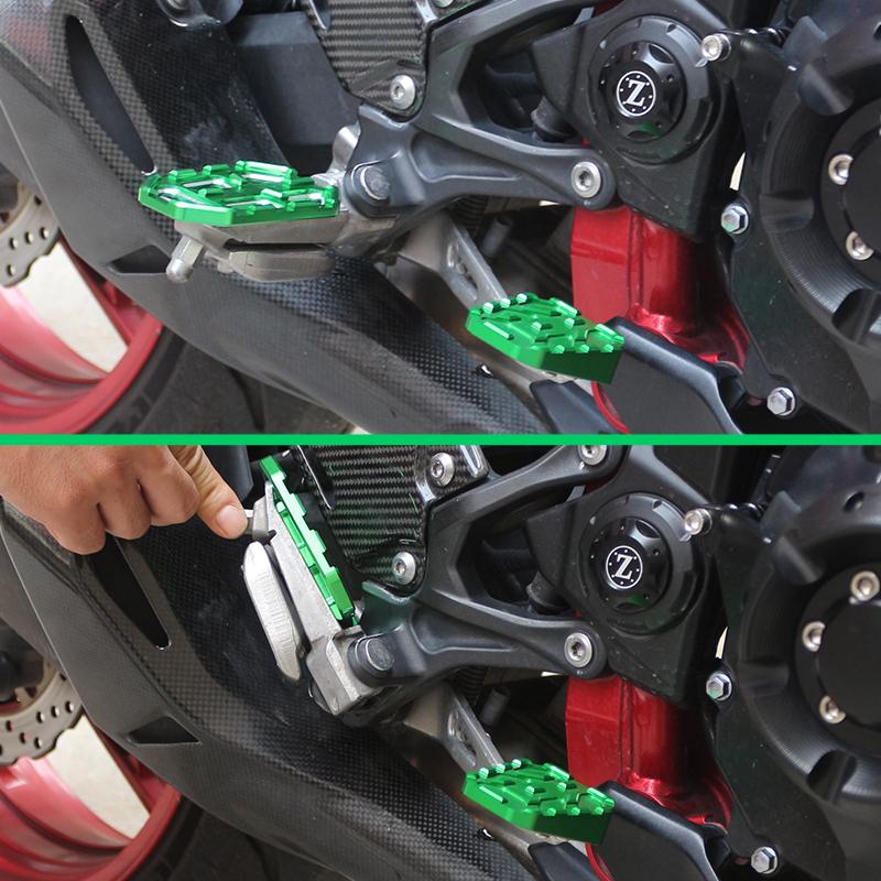 Motorcycle Accessories For Kawasaki Z900 Z900SE Z900RSFoot Pegs Pedals Footrest Enlarge Footpeg