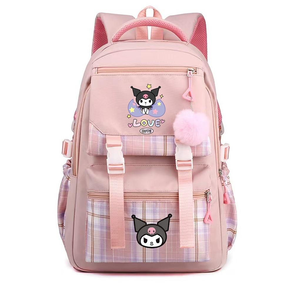 Printed Backpack College Style Casual Versatile Student Male And Female School Bag