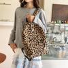 Schoolbag Large Capacity Student School Bag Fashion Versatile Light Casual Backpack Cute Retro Trendy Korean Leopard Print Backpack
