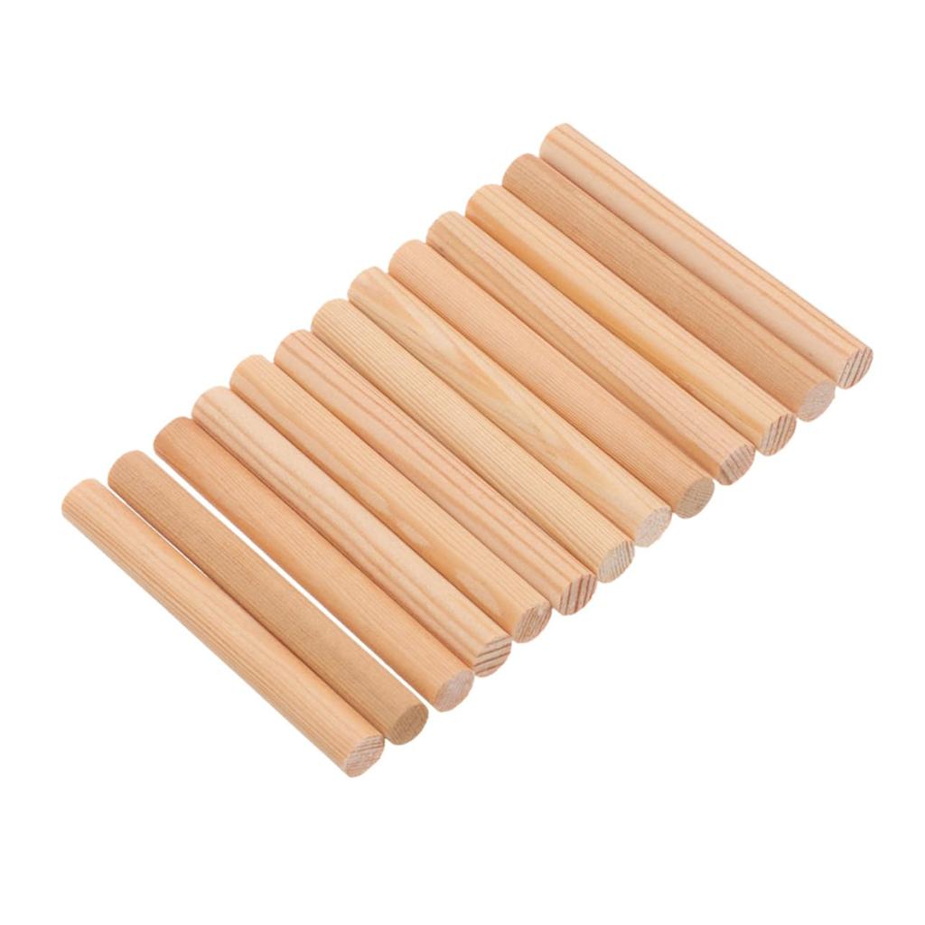 VICASKY 20-Piece Set of Wooden Violin Sound Posts, Anti-Deformation, String Instrument Accessories for 3/4 & 4/4 Violins