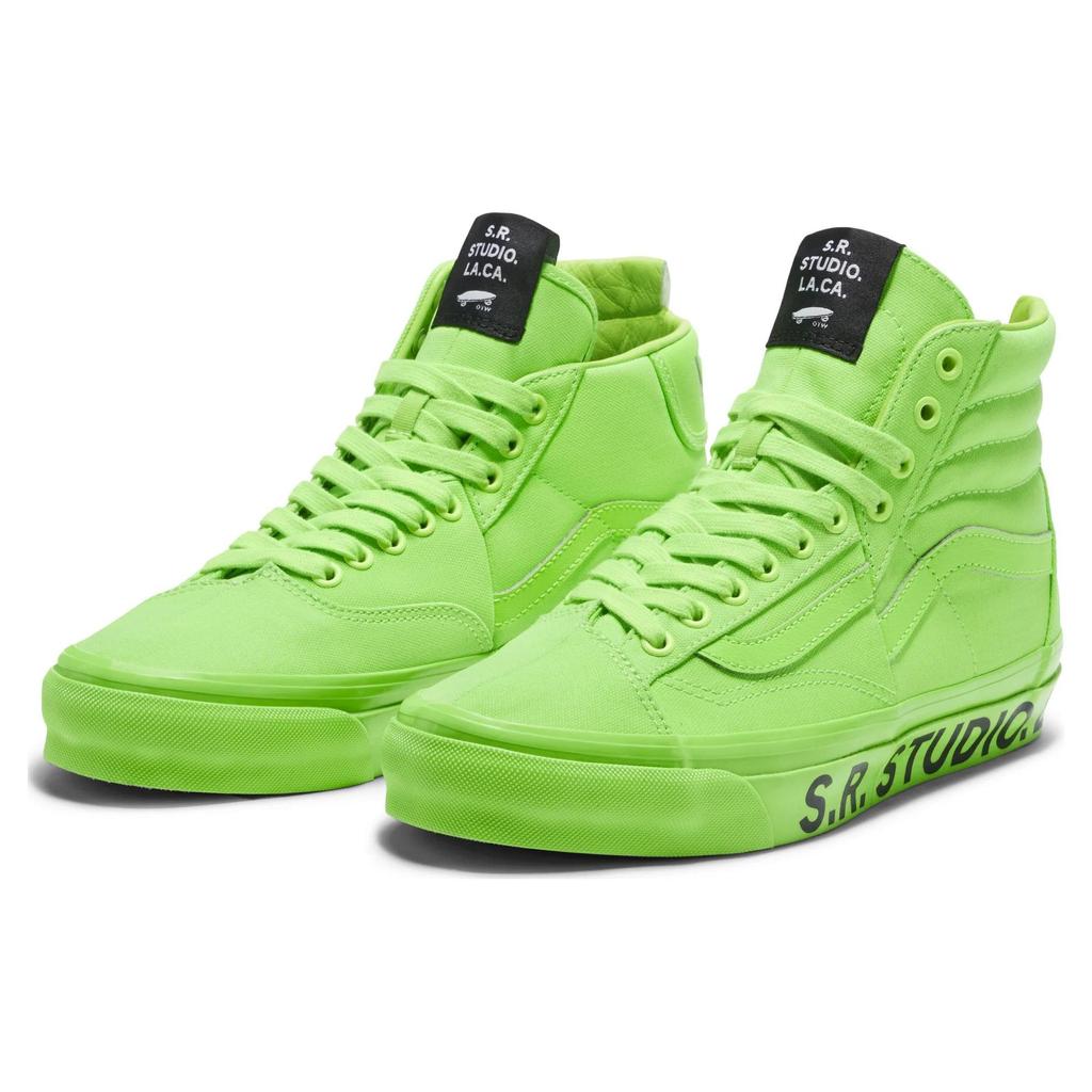 Vans S.R. STUDIO. LA. CA. x Clash The Wall Green Gecko Men Sneakers VN000CNKYSC