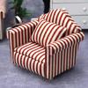 1:12 Scale Sofa Lounge Simulation Armchair Furniture for Pretend-Play Dollhouse