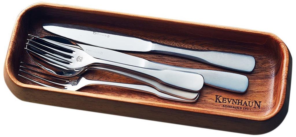 KEVNHAUN KEVNHAUN A stylish way to store small items on the dining table Natural wood cutlery case Can also be used as a candy case Made of it is